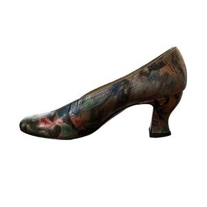 d'Rossana by Charna Illusion Multicolor heels sz 6